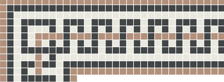 Winckelmans patroon Border for mosaics 005