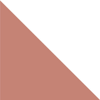 Winckelmans Triangle Vieux Rose, 100 x 100 x 140 x 9