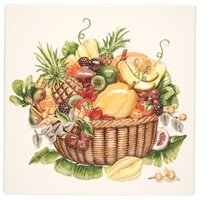 Fruits Exotiques Exotic Fruits Plaque 300 x 300