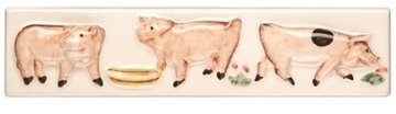 A La Ferme Piglets Border 200 x 50