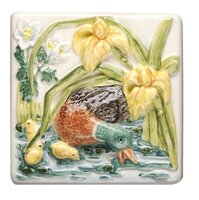 Lily Pond Mallard Duck 100 x 100