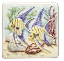 Coral Reef Angel Fish 100 x 100