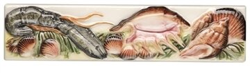 Fruits De Mer Shellfish Border 200 x 50