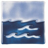 Seaside Collection Wobbly Wave 100 x 100