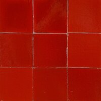 Zellige Rouge Vermillon 100 x 100